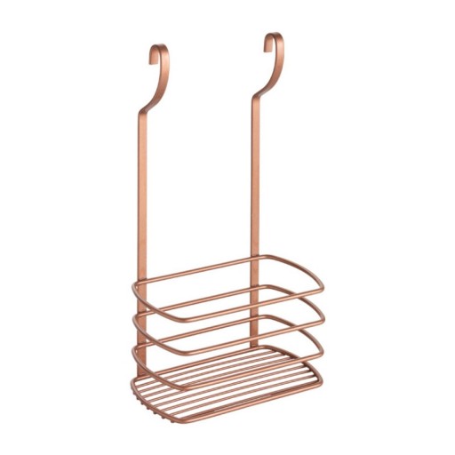 Suport sticle City Copper, Metaltex, 20x12x38 cm, plastic/metal/ invelis din polytherm, cupru