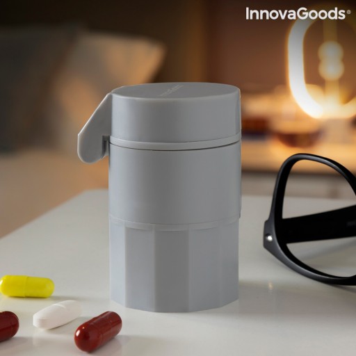 Dispenser de medicamente 5-in-1 Crusher Fivlok InnovaGoods