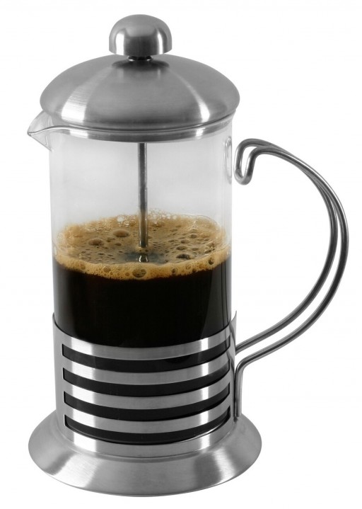 Filtru cafea Larissa, Ambition, 350 ml, sticla, model dungi