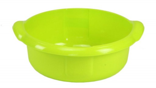 Bol cu manere Sara, Domotti, 28 cm, plastic, verde