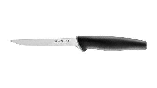 Cutit de filetat Aspiro, Ambition, 13 cm, inox, negru