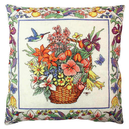 Perna, A11839, 43x43 cm, 50% bumbac / 50% poliester, Multicolor