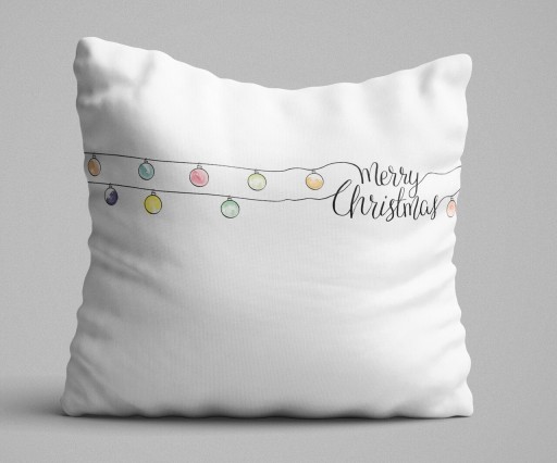 Perna, KRLNTXMAS-4, 43x43 cm, 50% bumbac / 50% poliester, Multicolor