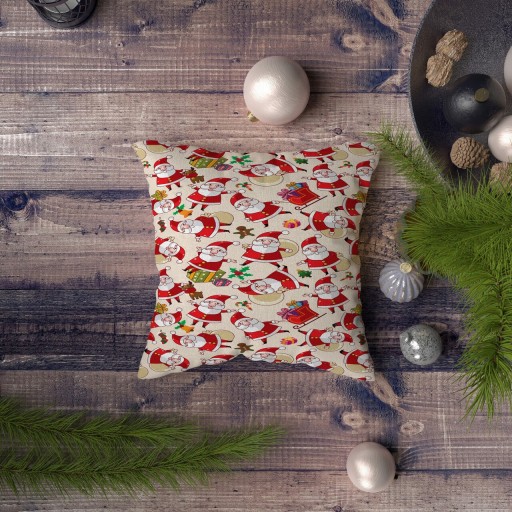 Perna, NYXMAS135, 43x43 cm, 50% bumbac / 50% poliester, Multicolor