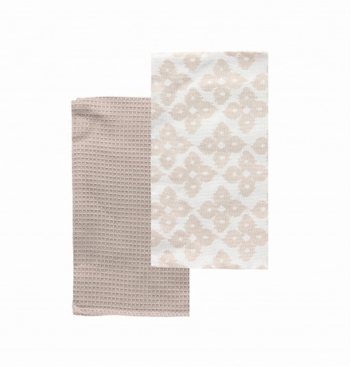 Set 2 prosoape pentru bucatarie, Tognana, Shanti, 50 x 70 cm, bumbac, multicolor