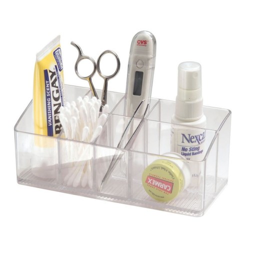 Organizator transparent iDesign Med