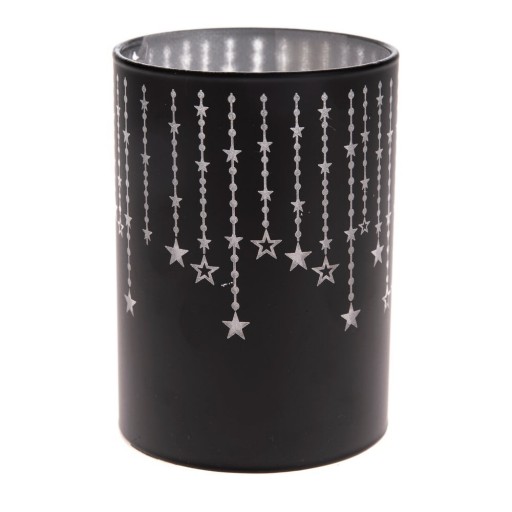 Decorațiune luminoasă cu LED Dakls, înălțime 10 cm, negru