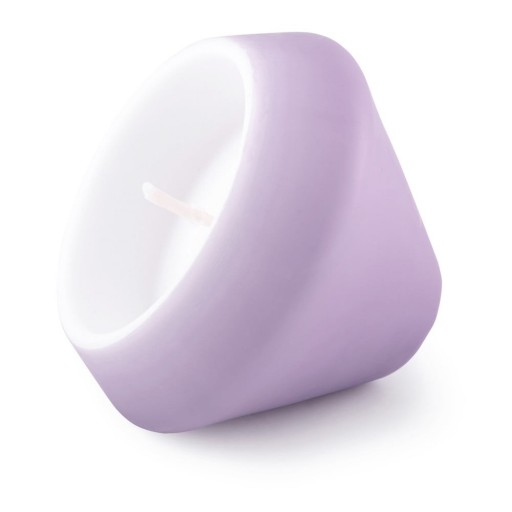 Lumânare Unipar Floating Cone, durată ardere 15 h, violet