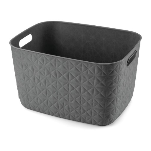 Coș de depozitare din plastic 38x29x22 cm Softex – Curver