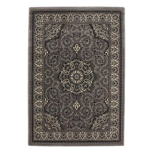 Covor gri închis 280x380 cm Heritage – Think Rugs