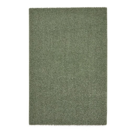 Covor verde lavabil din fibre reciclate 80x150 cm Bali – Think Rugs