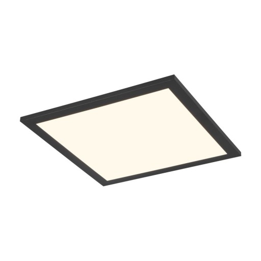 Plafonieră neagră LED 29.5x29.5 cm Beta – Trio