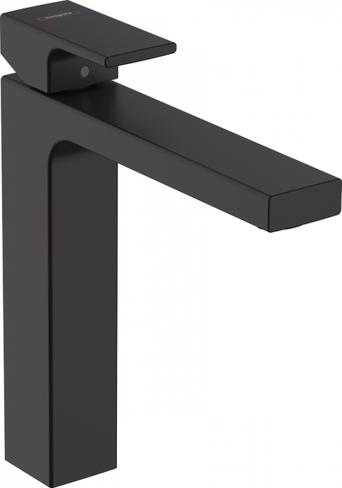 Baterie lavoar negru mat Hansgrohe Vernis Shape 71591670