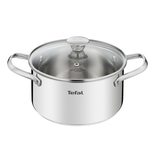 Oală din inox adecvată pentru plita cu inducție Cook Eat – Tefal