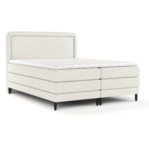 Pat boxspring crem 200x200 cm Dove – Maison de Rêve