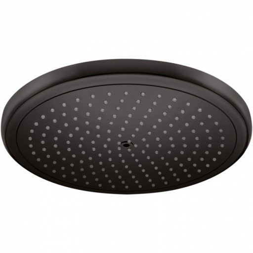 Palarie dus rotunda negru mat Hansgrohe, Croma 280