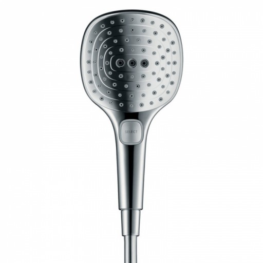 Para dus culoare crom lucios Hansgrohe, Raindance Select E 120