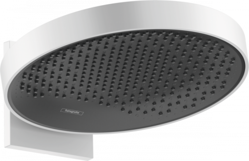 Palarie dus rotunda alb mat O 360 mm Hansgrohe Rainfinity 26230700