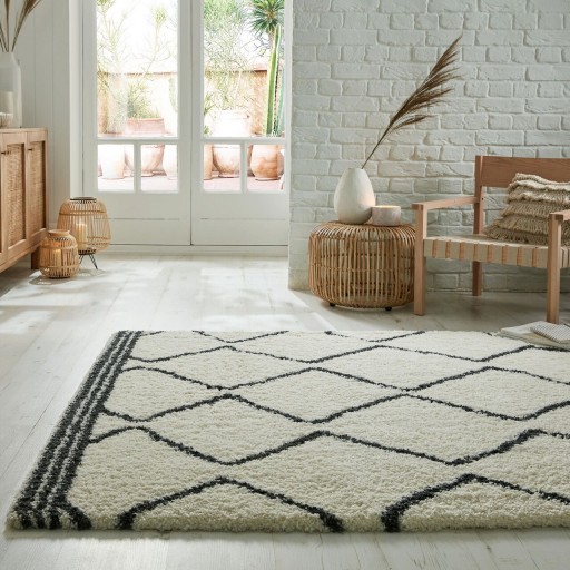 Covor Riad Berber Ivory, Flair Rugs, 160x230 cm, polipropilena, ivoriu