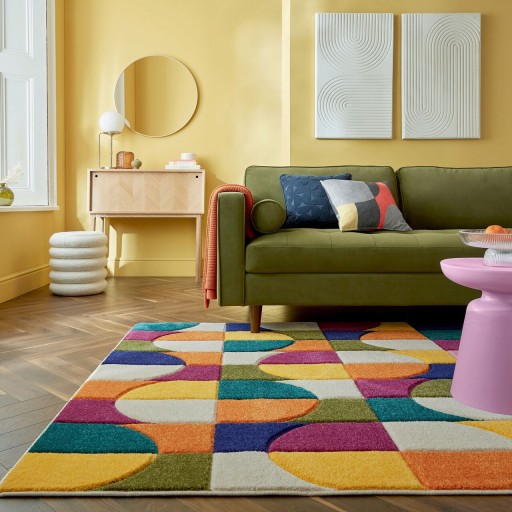 Covor Chacha Multi, Flair Rugs, 160x230 cm, polipropilena, multicolor