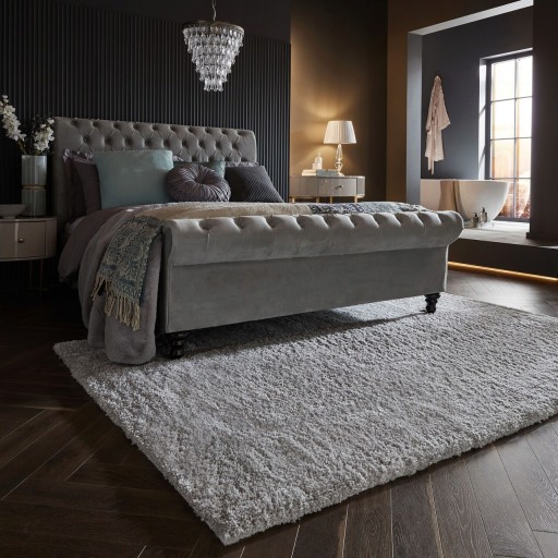 Covor Feather Soft Grey, Flair Rugs, 200x290 cm, polipropilena, gri