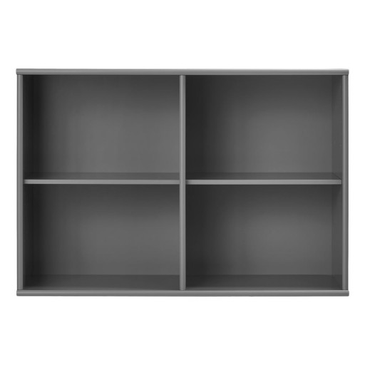 Bibliotecă gri antracit suspendată 89x61 cm Mistral – Hammel Furniture