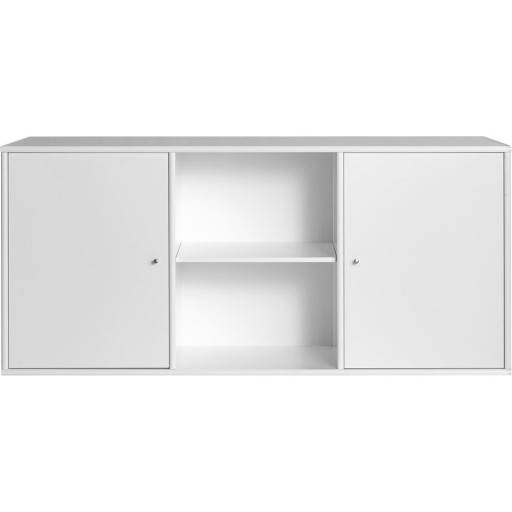 Comodă albă joasă suspendată 133x61 cm Mistral – Hammel Furniture