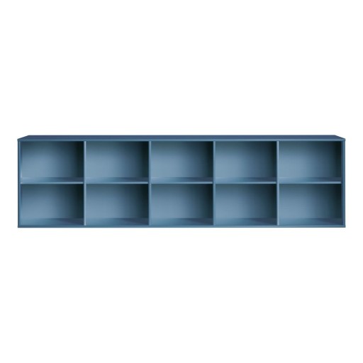 Bibliotecă albastră suspendată 220x61 cm Mistral – Hammel Furniture