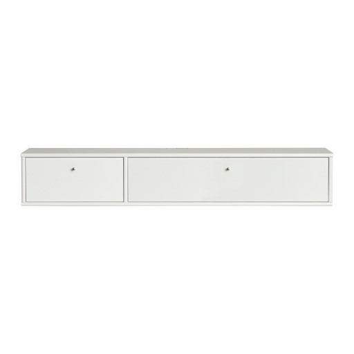 Comodă TV albă 136x22 cm Mistral – Hammel Furniture