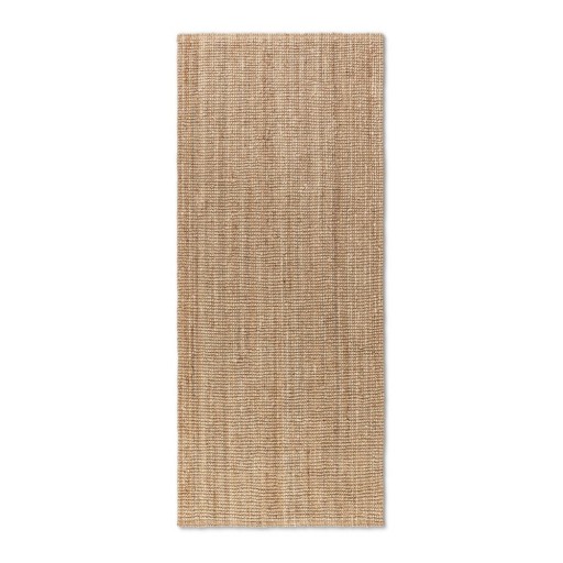 Covor tip traversă în culoare naturală din iută 80x200 cm Bouclé – Hanse Home