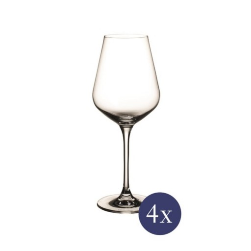 Set 4 pahare pentru vin alb, Villeroy &amp; Boch, La Divina, 380 ml, sticla cristal