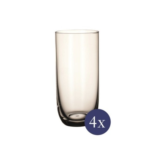 Set 4 pahare Longdrink, Villeroy &amp; Boch, La Divina, 440 ml, sticla cristal