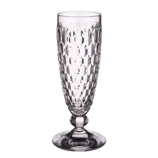 Set 4 pahare de sampanie, Villeroy &amp; Boch, Boston, 145 ml, sticla cristal, transparent