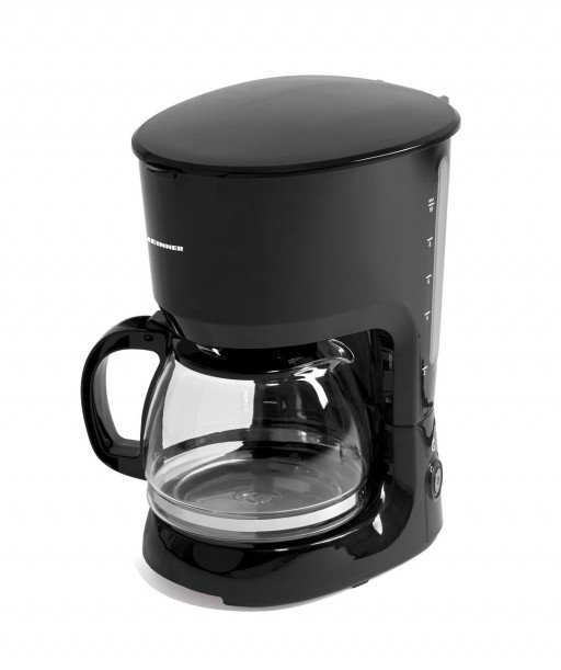 Cafetiera Heinner, 750 W, 1.25 L, negru