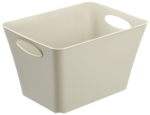 Cos depozitare Living, Rotho, 24 L, plastic, bej