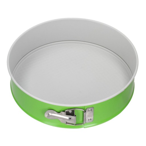 Forma de copt cu margine detasabila, invelis non-stick, Snb, 24 cm, aluminiu, verde