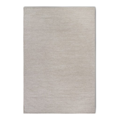 Covor bej țesut manual din amestesc de lână 190x280 cm Pradesh Linen White – Elle Decoration