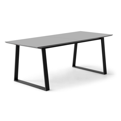 Masă de dining gri antracit extensibilă 100x210 cm Meza – Hammel Furniture