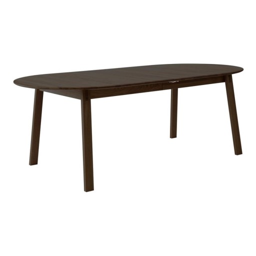 Masă de dining maro extensibilă din lemn de stejar 100x220 cm Amalfi – Hammel Furniture