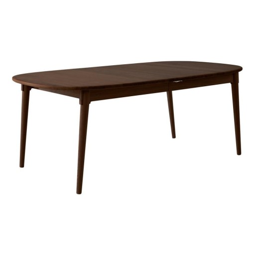 Masă de dining maro extensibilă din lemn de stejar 106x184 cm Miro – Hammel Furniture