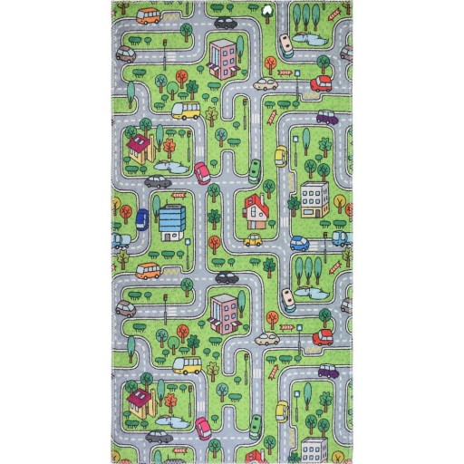 Covor pentru copii verde 80x150 cm Green Neighborhood – Vitaus